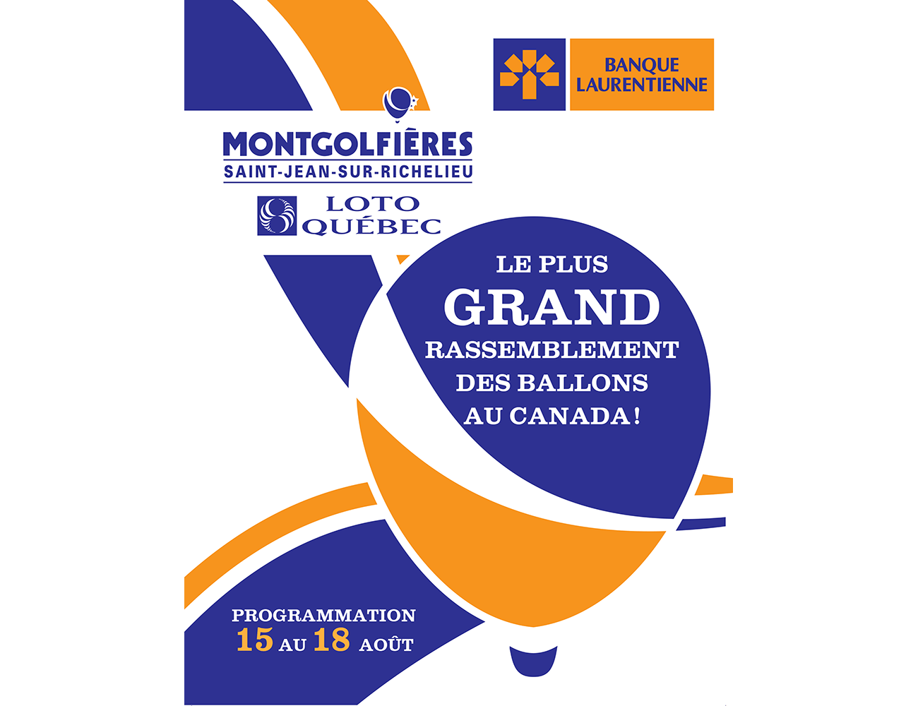 Affiche pour Montgolfières