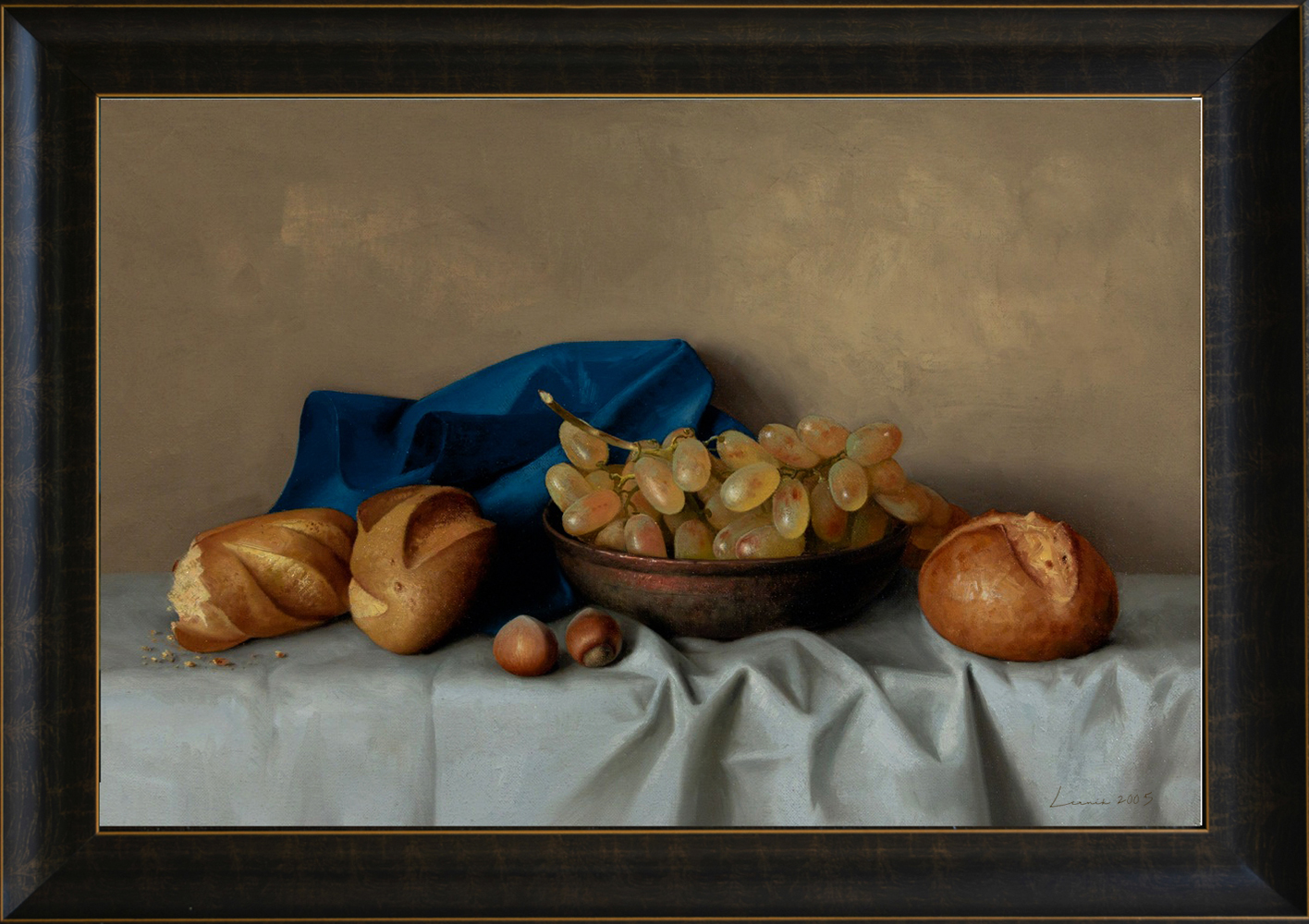 Nature morte aux pains copie