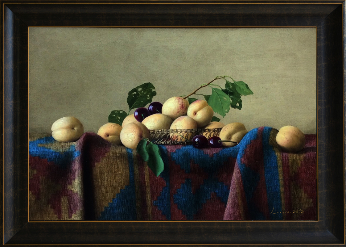 Nature morte aux apricots