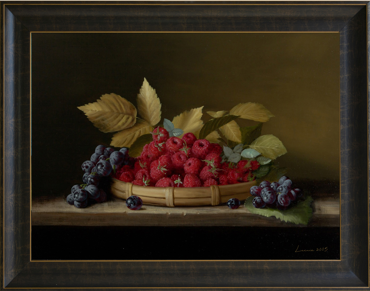 Nature morte aux fraises